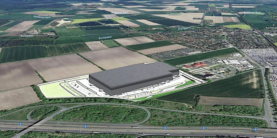 Planverfahren für Aldi-Logistikzentrum geht weiter