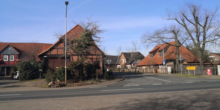 Kreuzung nach Kolshorn