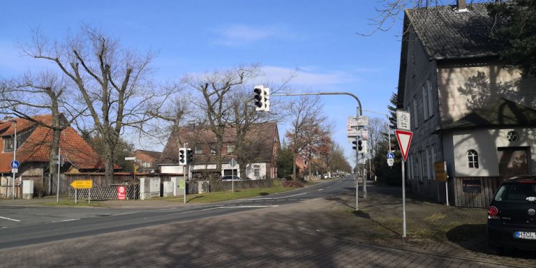 Kreuzung nach Kolshorn