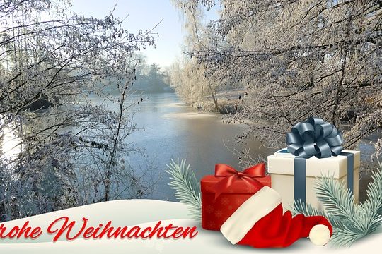 Frohe Weihnachten und ein gutes neues Jahr